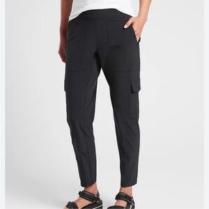 Athleta Chelsea Dark Grey Cargo Pants